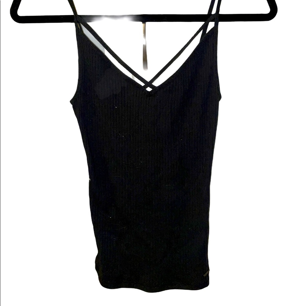 black tank top